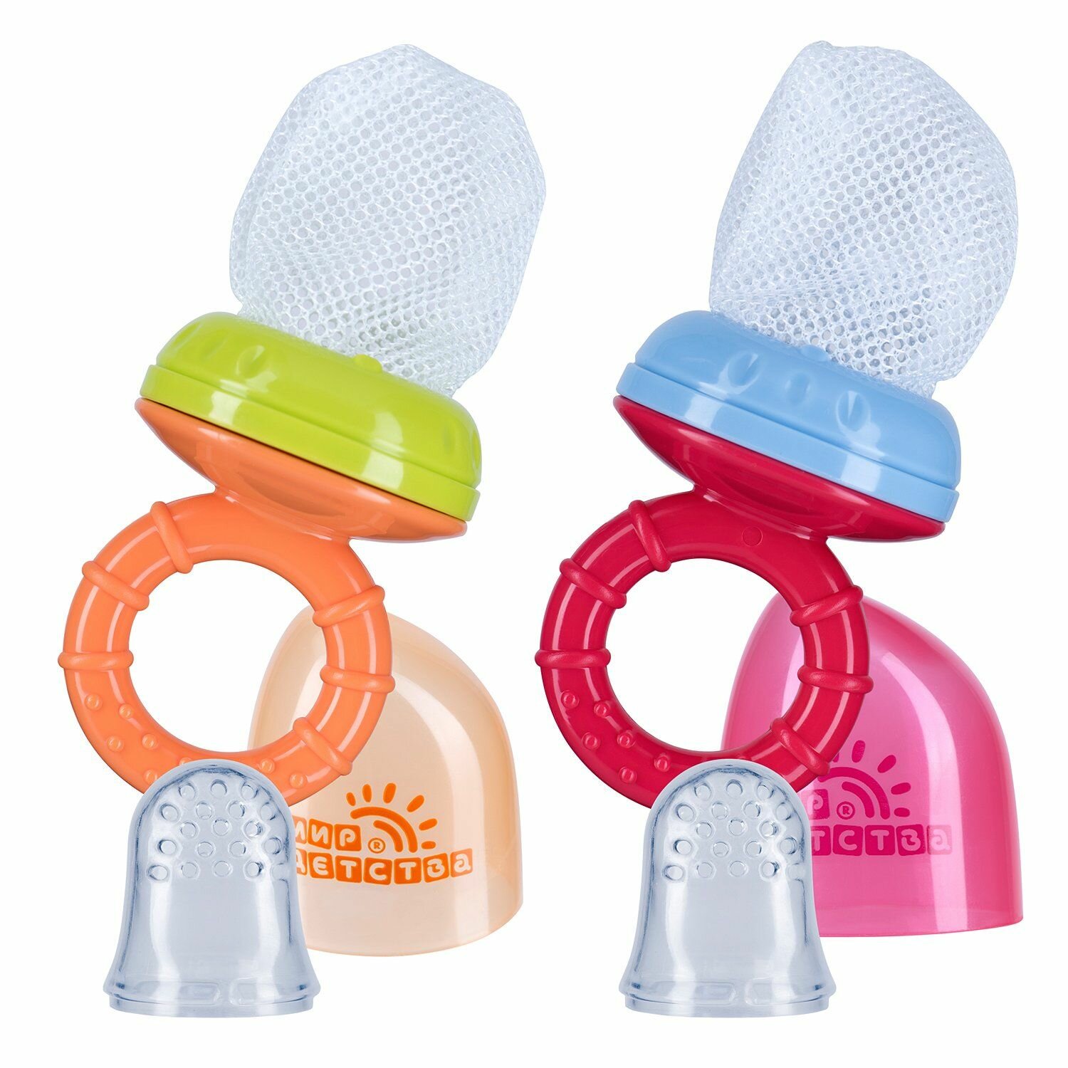 Сеточка для прикорма Курносики 2в1 с 6 месяцев Zenith Infant Product Co.Ltd - фото №1
