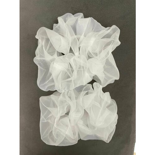 Бант-резинка из органзы 2 шт