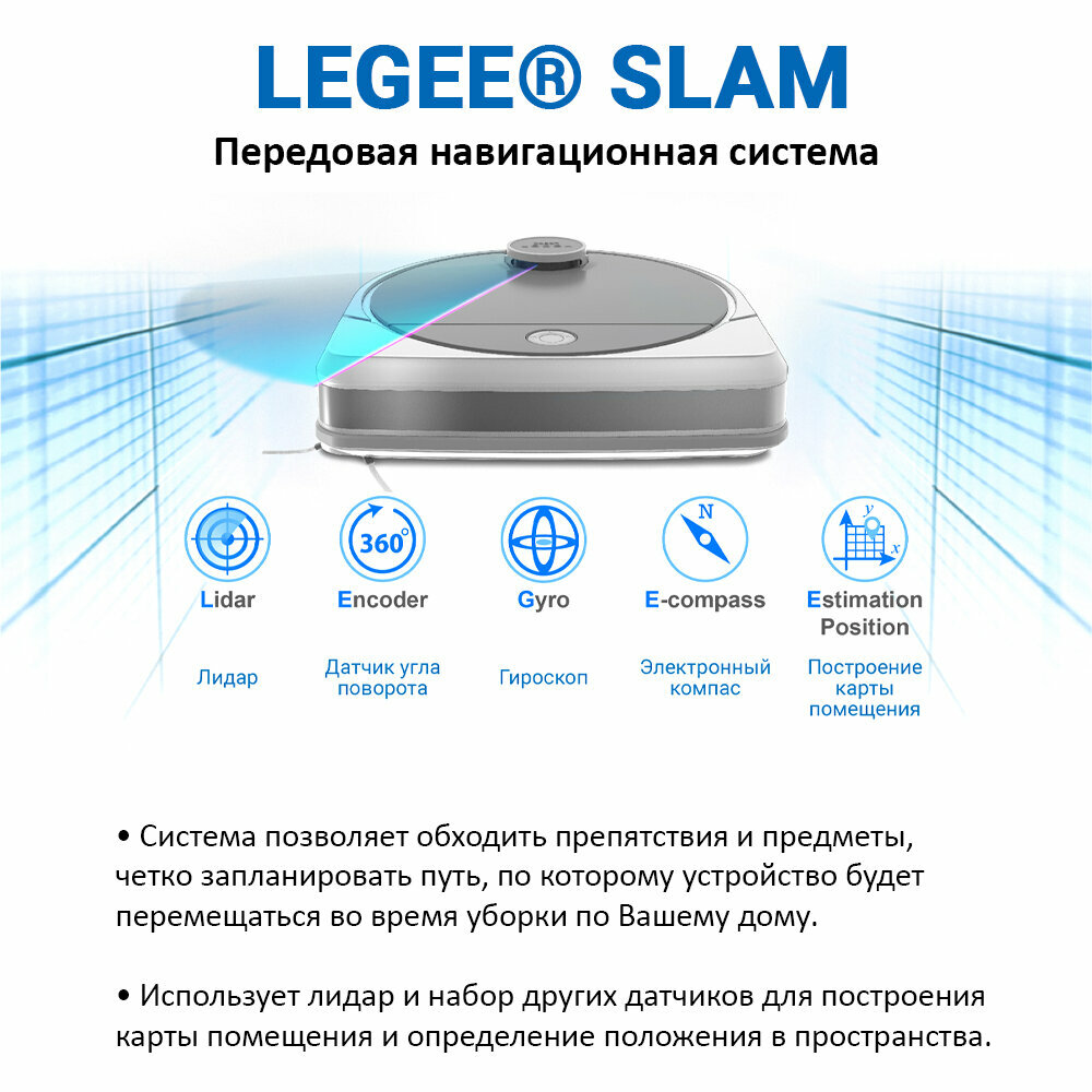 Робот-пылесос HOBOT Legee-7