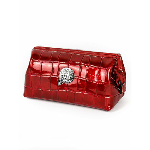 фото Косметичка sergio valentini, 11х11х21 см, красный