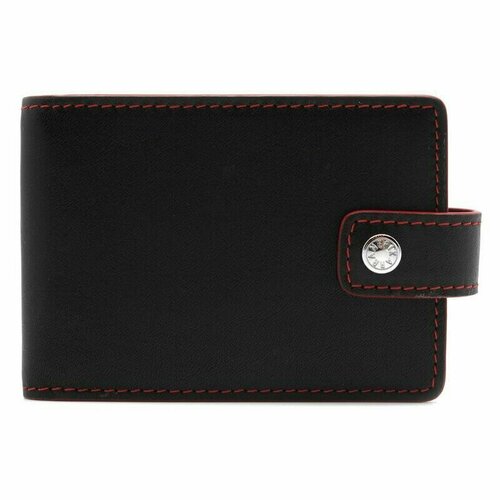 Визитница Neri Karra, красный, черный