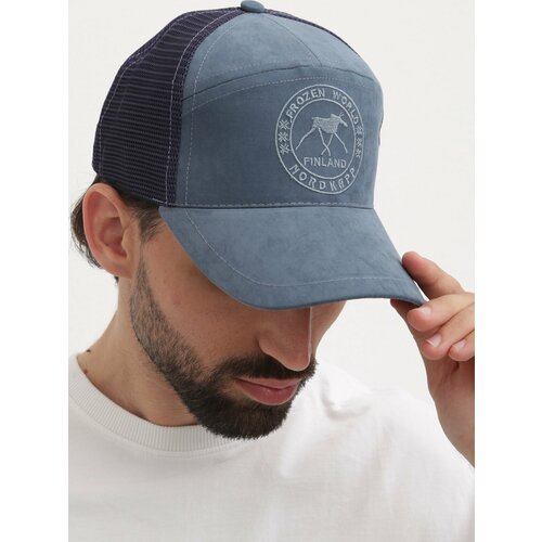 фото Бейсболка , размер универсальный, голубой finland