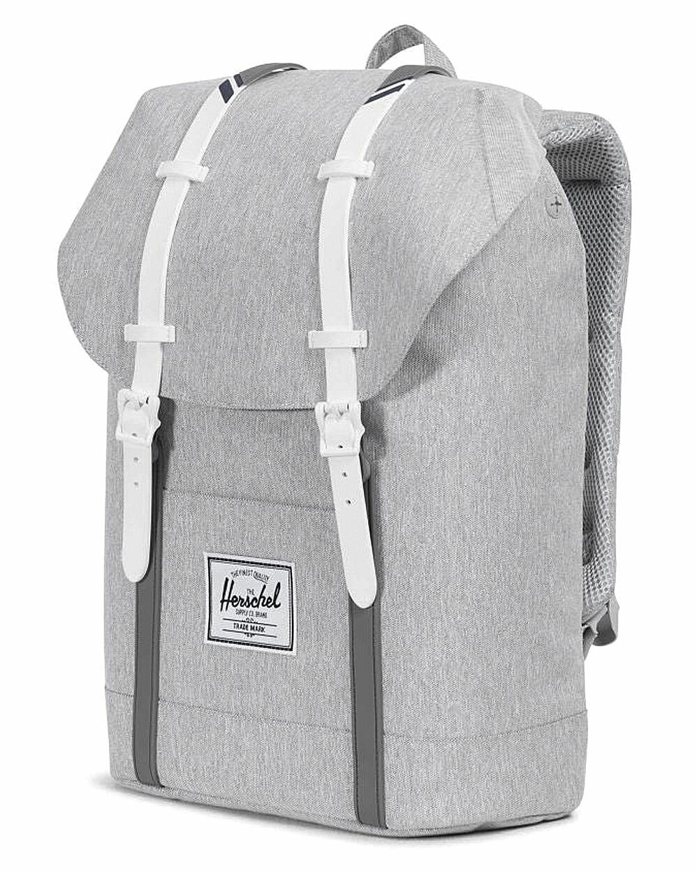 Рюкзак Herschel Retreat 10066 ( Light GreyCrosshatchWhiteBlueprint Stripe 19,5L)