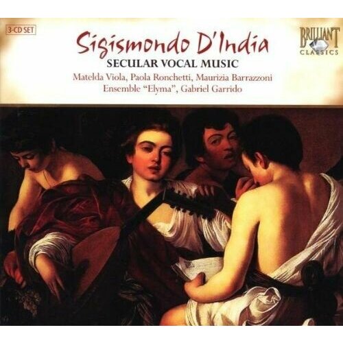 Audio CD D INDIA. Secular Vocal Music. Ensemble Elyma , Gabriel Garrido (3 CD)