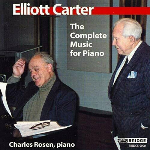 AUDIO CD Music of Elliott Carter - Vol 3 The Complete Music for Piano audio cd gal piano music complete