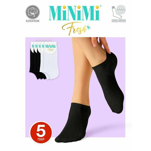 фото Носки minimi, 5 пар, 5 уп., размер 39-41, мультиколор