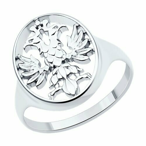фото Кольцо diamant online, серебро, 925 проба, размер 18
