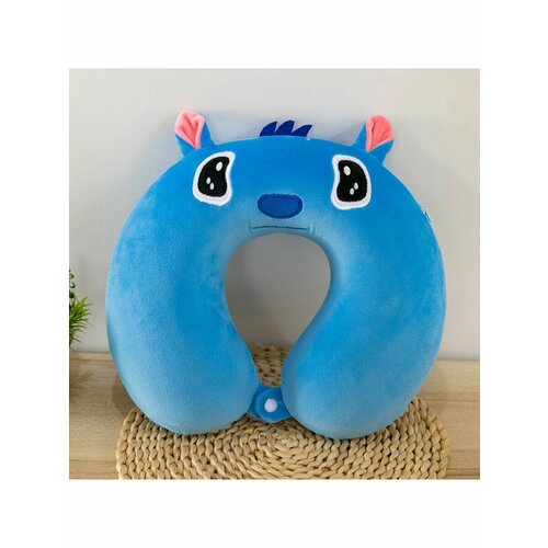 Подушка для шеи , синий, голубой