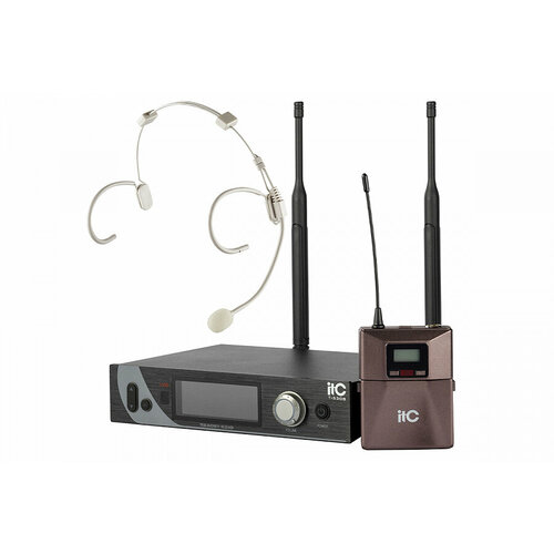 ITC T-530C радиосистема UHF одноканальная с одним головным микрофоном 6059100₽