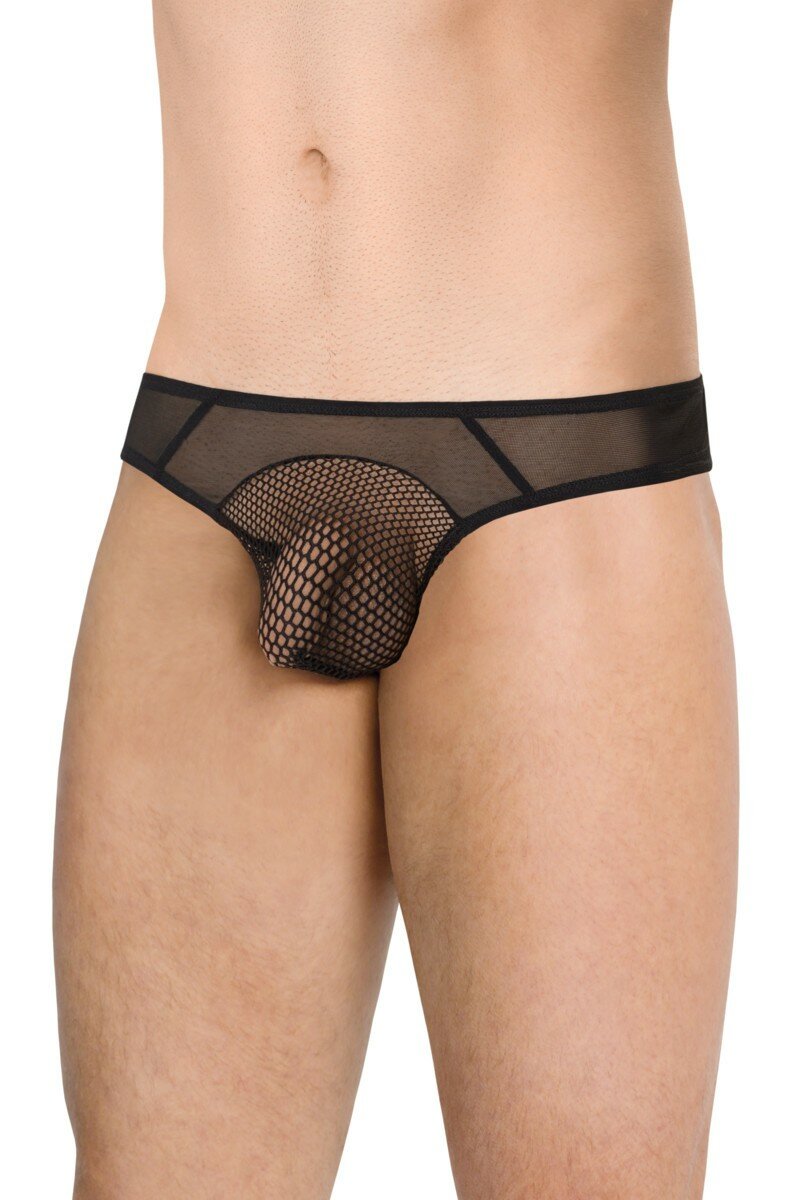 Мужские трусы стринги соблазнительные с сеткой Soft Line«Soft Line», M/L