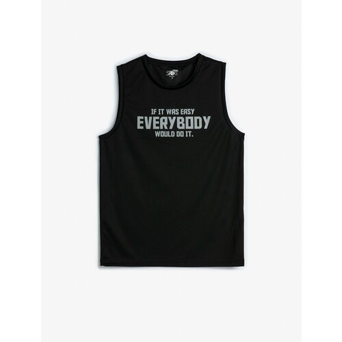 фото Майка koton, размер m, черный