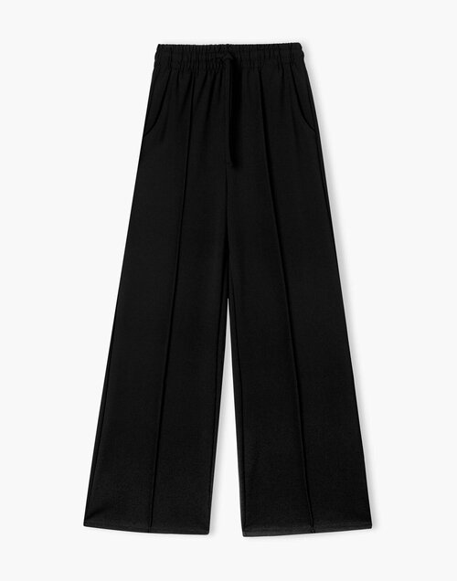Брюки Gloria Jeans, размер 7-8л/128, черный
