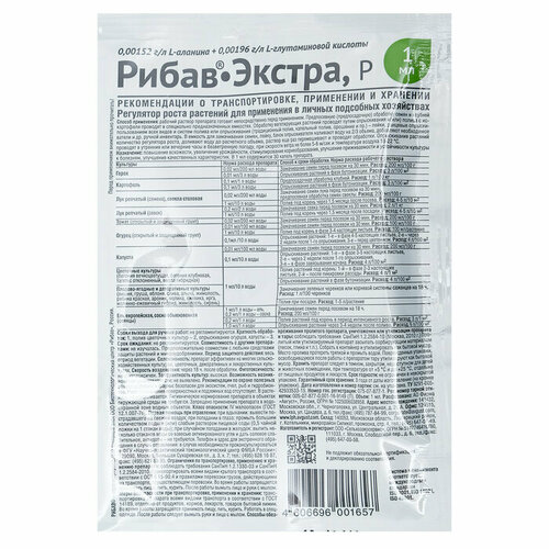 Регулятор роста природный Рибав-Экстра ампула в пак. 1 мл регулятор роста природный рибав экстра ампула в пак 1 мл