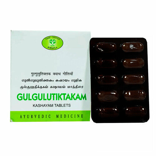 Гулгулутиктакам Кашаям / Gulgulutiktakam Kashayam AVN 100 табл