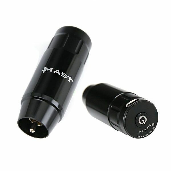 Беспроводной блок питания для тату машинки Mast Power P112 RCA Black