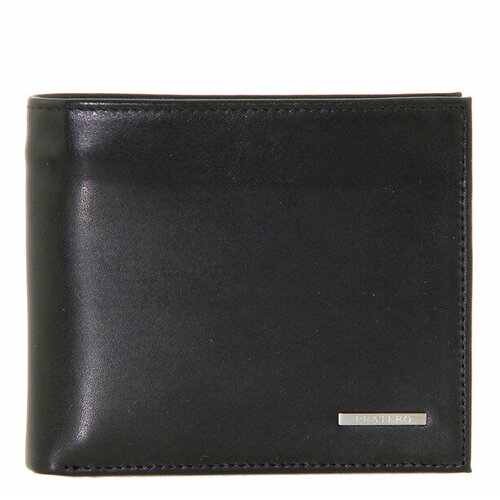 фото Кошелек pratero, фактура гладкая, черный