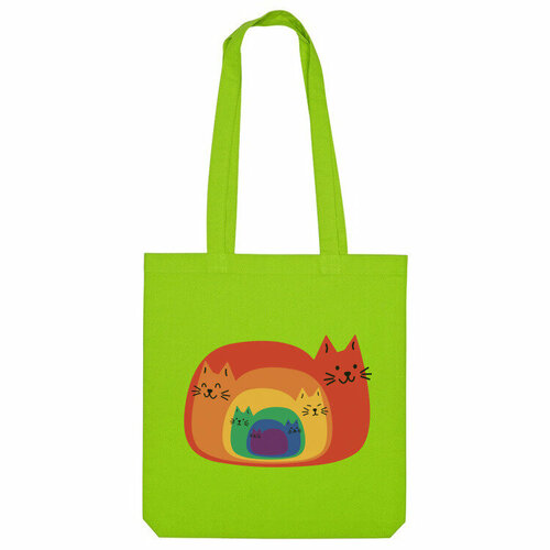 фото Сумка шоппер us basic, зеленый