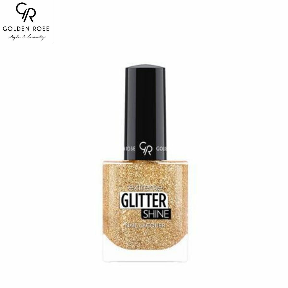 - GOLDEN ROSE Extreme Glitter Shine Nail Lacquer 213