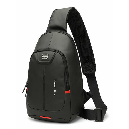 Сумка Carney Road, фактура матовая, черный