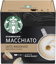 Кофе в капсулах Nescafe Dolce Gusto Starbucks Latte Macchiato, 12 капсул х 1 уп