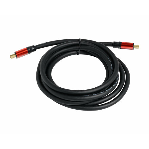 Кабель аудио видео HDMI 20 цифровой FullHD 2K 4K 3 метра черно-красный 700₽
