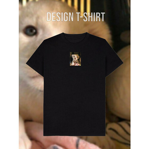 фото Футболка, размер 54, черный design t-shirt