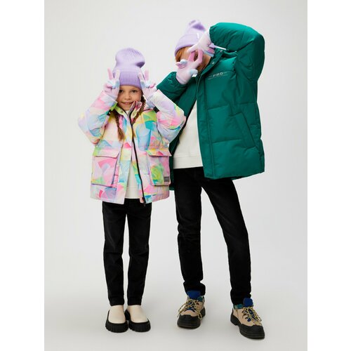 фото Перчатки acoola, размер 14/16, розовый