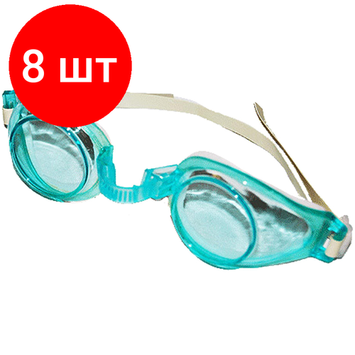 фото Комплект 8 штук, очки для плавания детские/подростковые spt0011302 noname