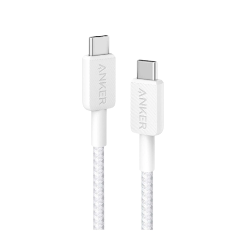 Anker Power Line 322 USB-C/USB-C 1,8m (A81F6) white usb кабель type-c/type-c азу vlp c power 38w usb usb c black