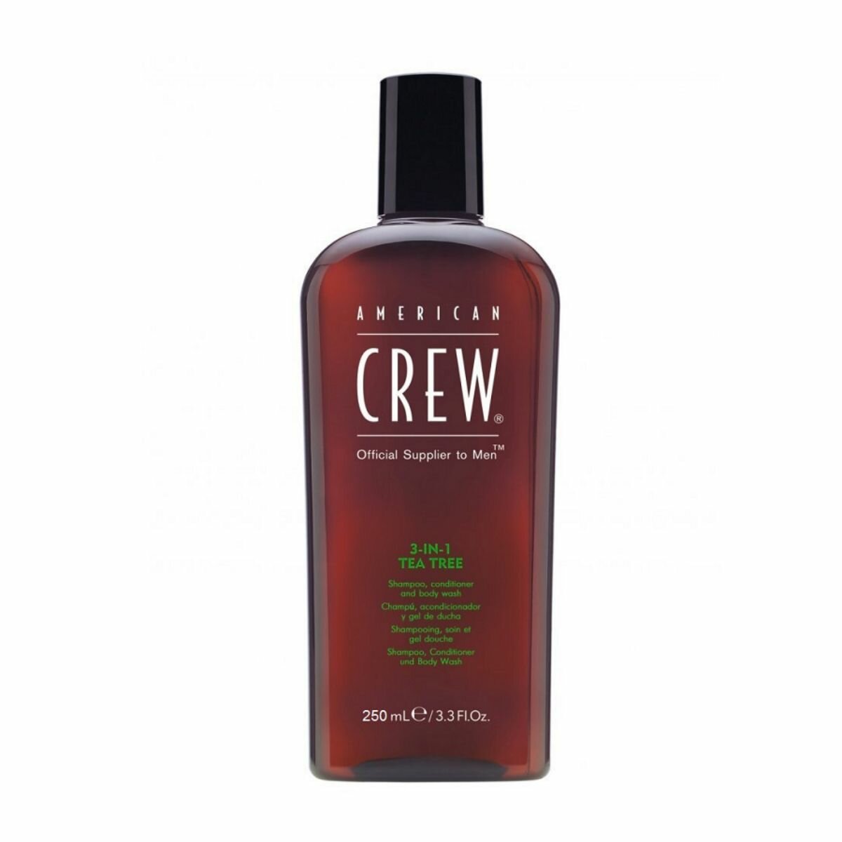 American Crew TEA TREE Шампунь/кондиционер/гель для душа 3в1 чайное дерево 250мл