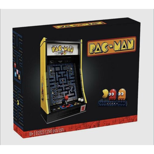 Конструктор Аркадный автомат Pac-Man Arcade 2561 деталь