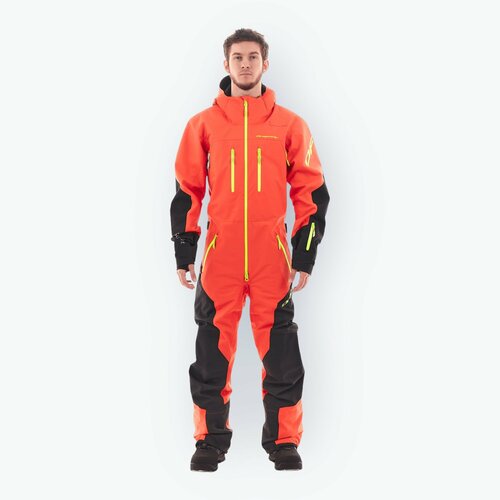 Комбинезон Dragonfly Комбинезон для активного отдыха Dragonfly SUPERLIGHT 3L MAN Red-Yellow, размер XL, красный