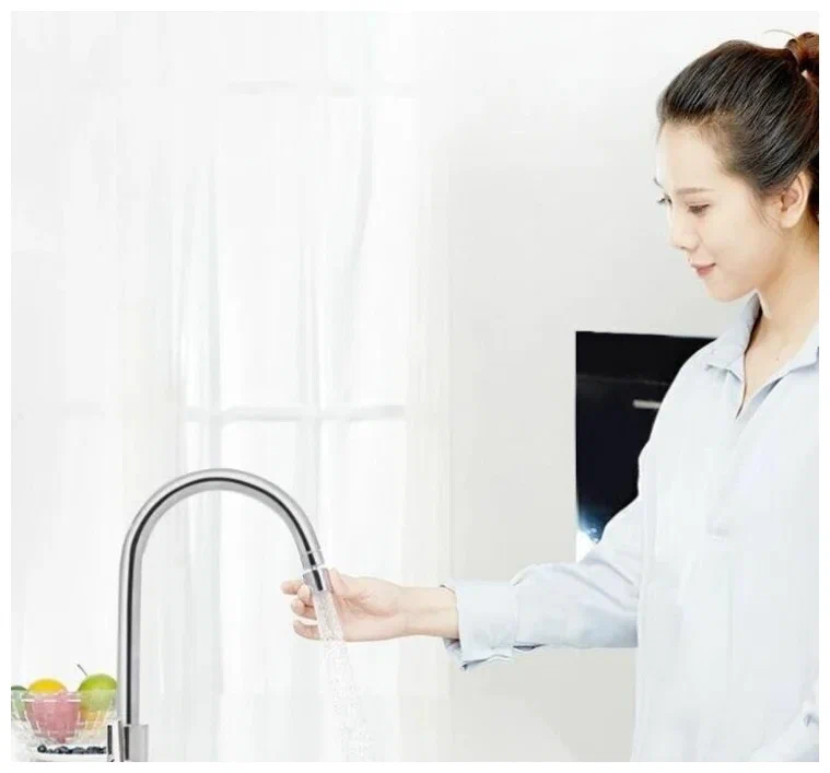 Водосберегательная насадка аэратор на кран Xiaomi dIIIb Dual Function Faucet Bubbler (DXSZ001-1) — фото 13