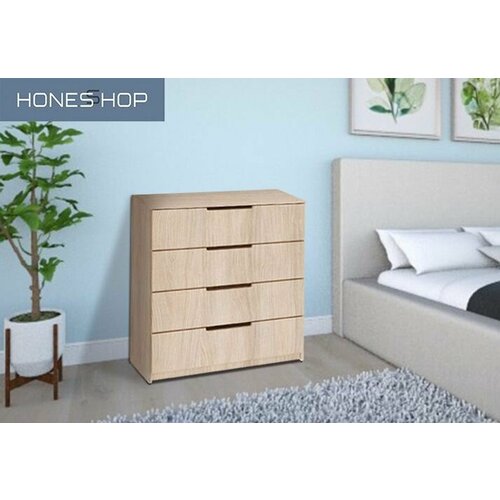 Комод Канди ЛДСП дуб молочный 80х43х90 11528₽