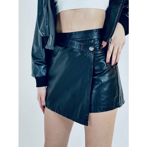 фото Юбка-шорты boriso, размер 50, черный