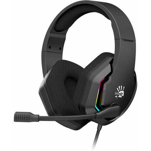 A4Tech Наушники с микрофоном A4Tech Bloody G260 2м мониторные USB оголовье (G260) черный