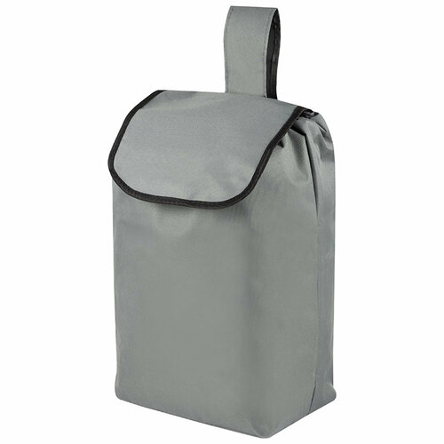 фото Сумка рыжий кот, 20х50х30 см, серый