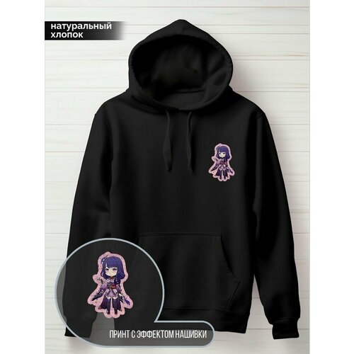 фото Худи hypnotica, размер 2xl, черный