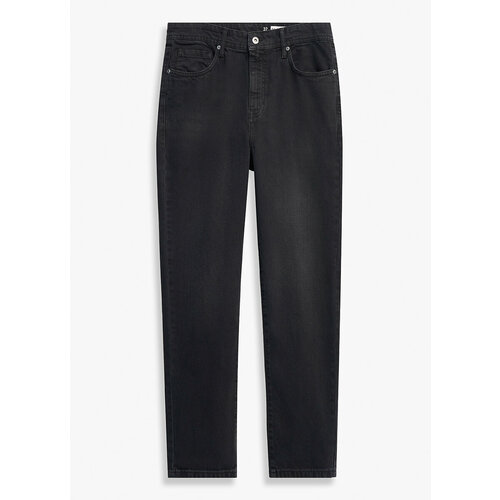 Джинсы Funday, размер 52, черный джинсы зауженные funday размер 52 черный