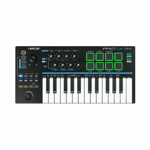 USB MIDI контроллер Nektar Impact LX MINI