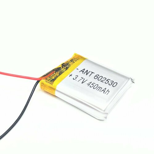 Аккумулятор Li-Pol 602530 (батарея) 6*25*30мм 2pin 3.7V/450mAh