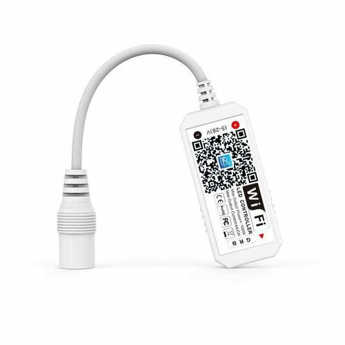 LED контроллер DC 5-28В (Wi-Fi, RGB) Огонек OG-LDL22 led контроллер dc 12 24в wi fi 2 rgb пульт огонек og ldl27