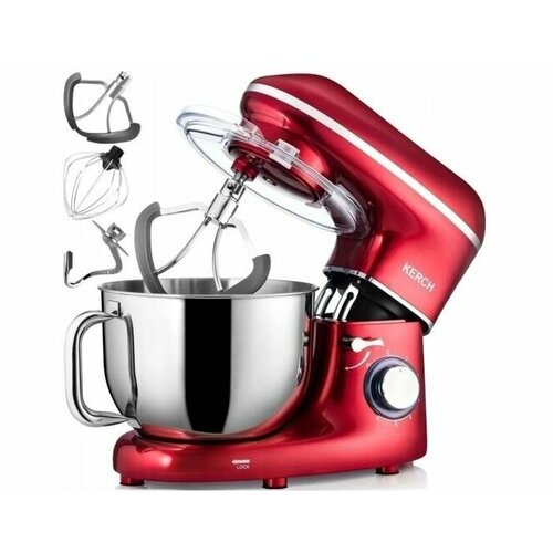 Планетарный кухонный комбайн KERCH MyChef 2200 Вт красный 2808000₽