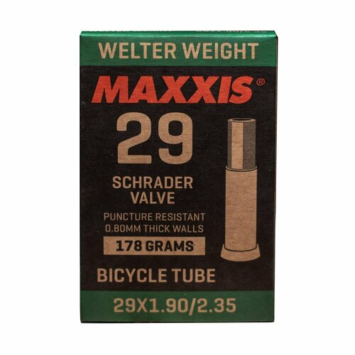 Камера для велосипеда Maxxis Welter Weight 29 1.90/2.35 Shrader AV THIN SV (O-CAP) EIB96822500 камера 29x1 75 2 4 maxxis welter weight 0 8 мм автониппель 48 мм