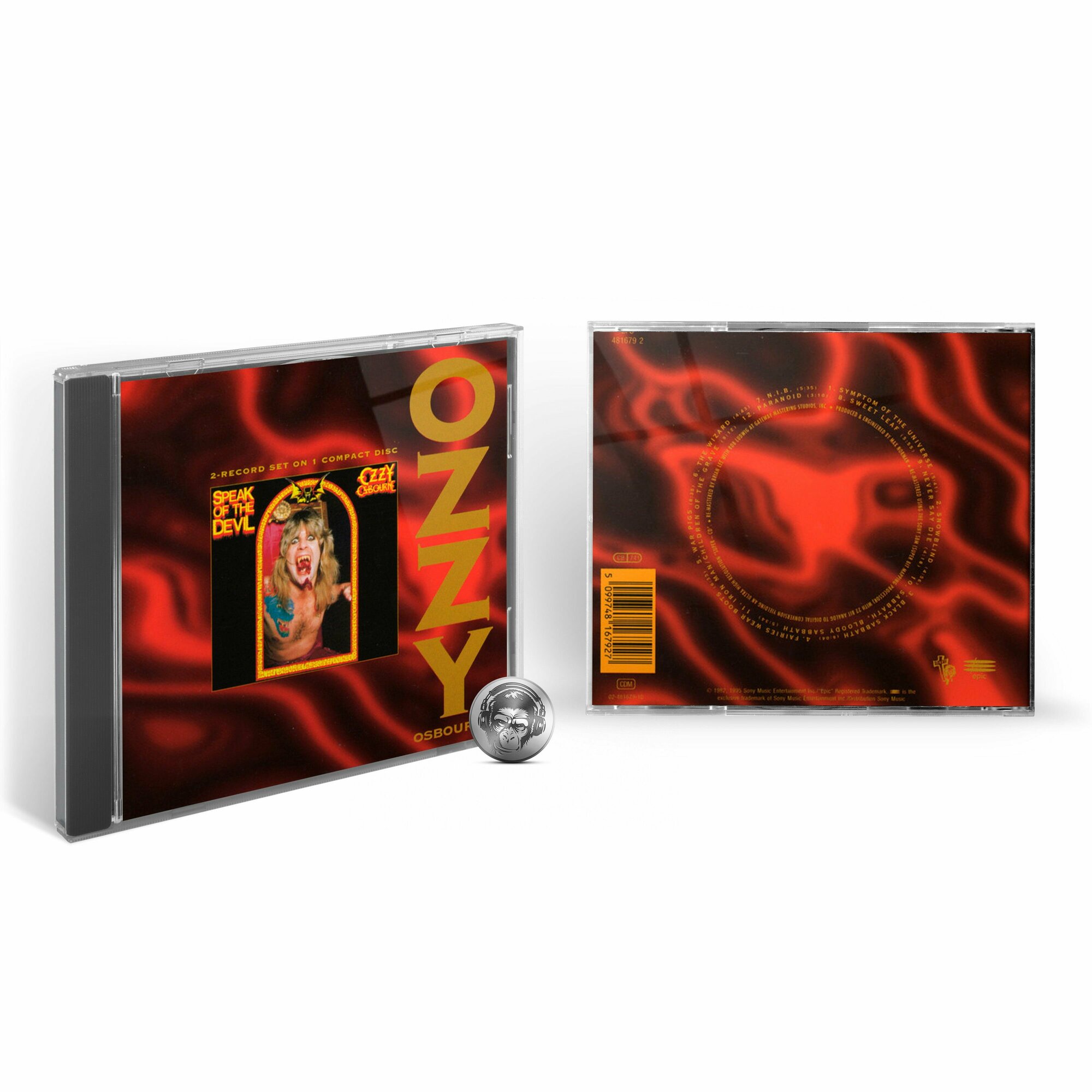 Компакт-диски, Epic, OZZY OSBOURNE - Speak Of The Devil (CD) Медиа - фото №3