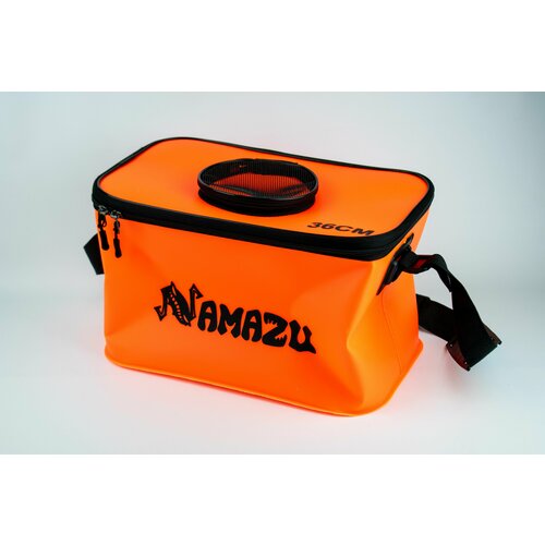 фото Сумка-кан namazu складная с окном размер 36*22*21 материал пвх