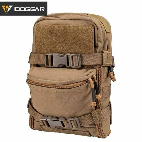 фото Рюкзак тактический малый idogear mini map/крепления molle к жилету рюкзаку койот