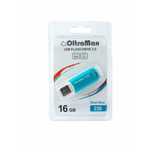 USB флеш накопитель OM-16GB-230 св. синий флешка oltramax om 16gb 250 синий