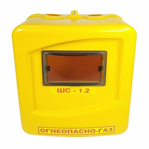 Шкаф для счетчика газа ШС-1,2 (110 мм) G4 пластик шкаф защитный для счетчика krzmi шс 1 2 пл универсальный