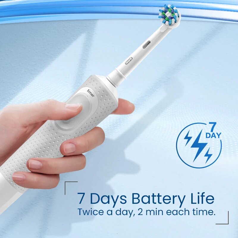 Электрическая зубная щетка Oral-B Vitality D100 розовый CN